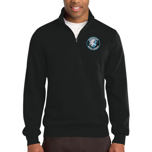 White Hawks - Tall 1/4 Zip Sweatshirt Thumbnail