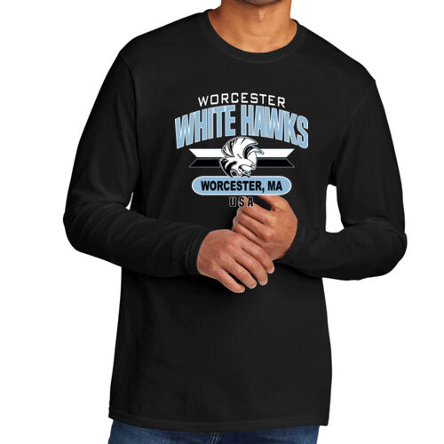 White Hawks - Tri Blend Long Sleeve Tee Thumbnail