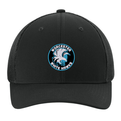 White Hawks - Stretch Tek Mesh Back Cap Thumbnail