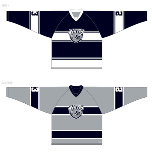 Junior Railers Mites Reversible Jersey Thumbnail