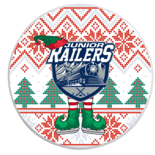 Jr Railers - 2.75" Round Ceramic Ornament Thumbnail